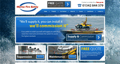 Desktop Screenshot of marinefiresafety.co.uk